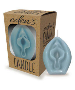 Alternative view of Eden's Vagina Candle Blue
