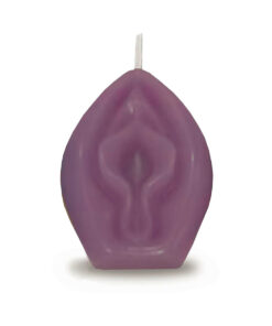 Eden's Vagina Candle Eggplant