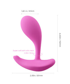 Alternative view of HPB Oly 2 PressureSens App Wear Vibe Pnk