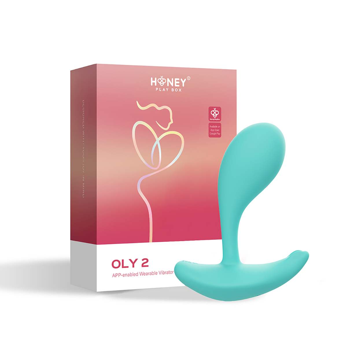 Honey Play Box Oly 2 Pressure Sensing App-Enabled Wearable Vibrator - Image 3