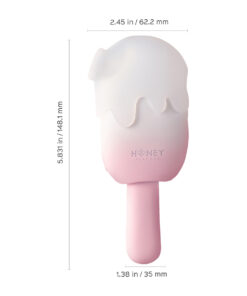 Alternative view of Honey Play Box Bite Me Sucking Tapping & Vibrating Cream Pop Stimulator