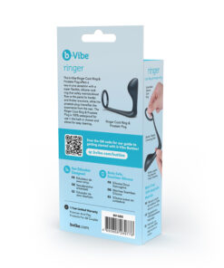 Alternative view of b-Vibe Ringer C-Ring + Plug