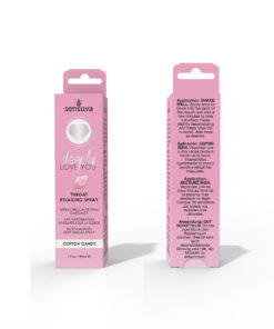 Alternative view of Sensuva Deeply Love You Throat Relaxing Spray Cotton Candy 1 oz.