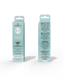 Alternative view of Sensuva Deeply Love You Throat Relaxing Spray Chocolate Mint 1 oz.