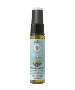 Sensuva Deeply Love You Throat Relaxing Spray Chocolate Mint 1 oz.
