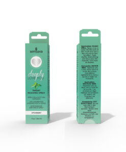 Alternative view of Sensuva Deeply Love You Throat Relaxing Spray Spearmint 1 oz.