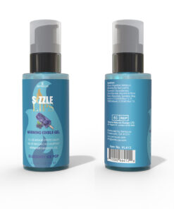 Alternative view of Sensuva Sizzle Lips Warming Gel Blueberry Ice Pop 2 oz.