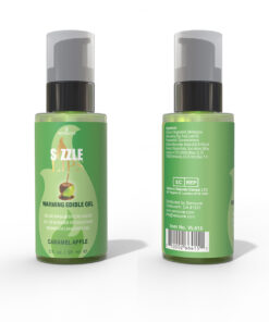 Alternative view of Sensuva Sizzle Lips Warming Gel Caramel Apple 2 oz.