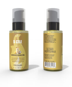 Alternative view of Sensuva Sizzle Lips Warming Gel Pina Colada 2 oz.