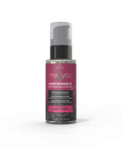 Sensuva Me & You Pheromone-Infused Luxury Massage Oil Berry Flirty 2 oz.