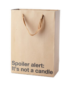Snarky Gift Bags Not A Candle 3pk