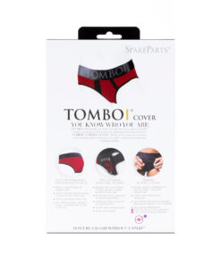 Alternative view of SpareParts Tomboi Cover Brief Nylon Bk S