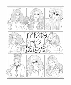 Alternative view of The Official Trixie and Katya Coloring Book
