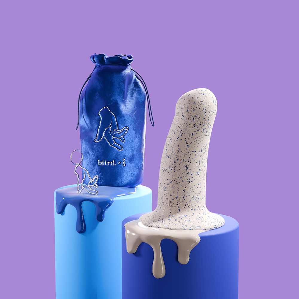 Biird Boo 5.5 in. Soft Silicone Dildo with Suction Cup Base - Jouissance Club Edition - Image 3