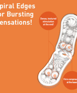 Alternative view of Tenga Flip Orb Sunset Orange