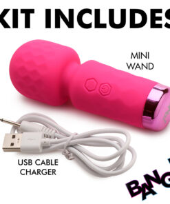 Alternative view of BANG! 10X Mini Silicone Wand Pink