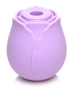 Bloomgasm 10X Wild Rose Silicone Suction Clit Stimulator Purple
