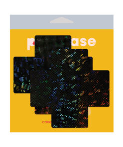 Alternative view of Pastease Plus X Black Disco Ball Breast Cover