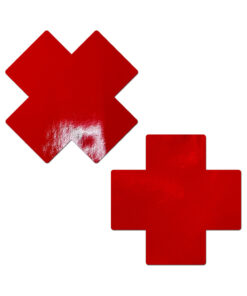 Pastease Faux Latex Red Breast Cover