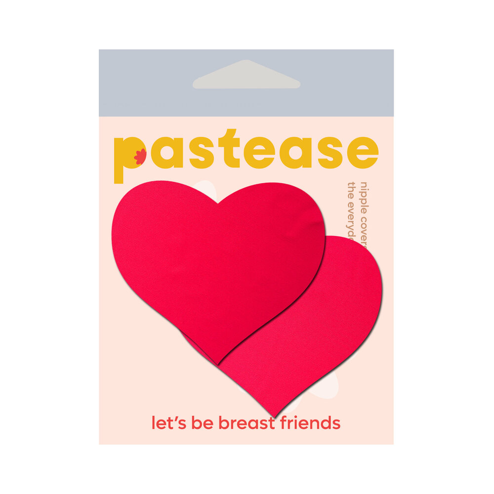 Pastease Neon Red Day-Glow Lycra Heart - Image 2