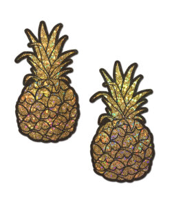 Pastease Pineapple on Glitter Gold Cover