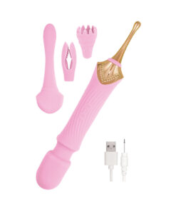 Alternative view of Goddess Pink Elegance Massager Pink