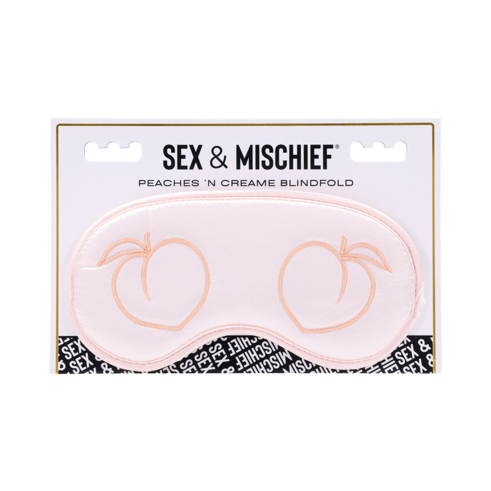 Sportsheets Sex & Mischief Peaches n CreaMe Blindfold - Image 3