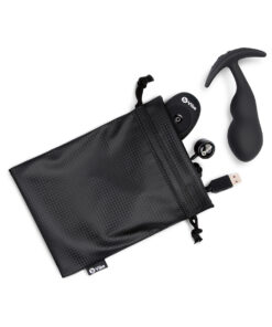 Alternative view of b-Vibe Vibrating P-Spot Snug Plug RC Lrg