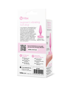 Alternative view of b-Vibe Beginner's Vibrating Butt Plug