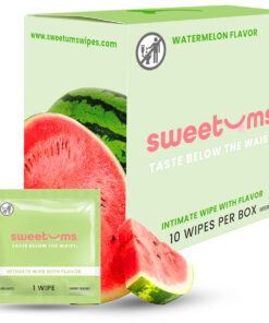 Sweetums Intimate Wipes Watermelon Flavor