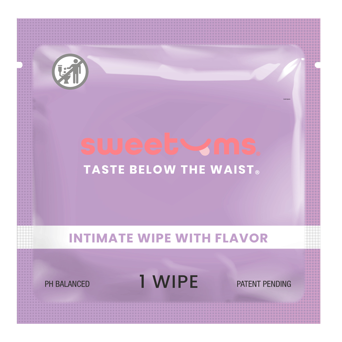 Sweetums Intimate Wipes Honey Lavender Flavor - Image 3