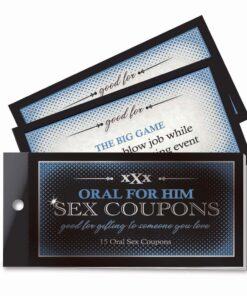 Oral Adventures For Him Sex Coupons