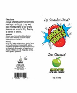 Alternative view of Smack Tarts Lick Sour GreenApple Lub 4oz