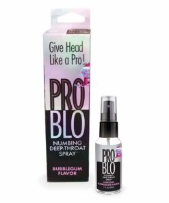 Pro Blo Deep Throat Spray Bubblegum 1oz
