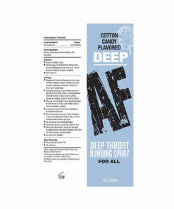 Alternative view of Deep AF Deep Throat Spray CottCandy 1oz