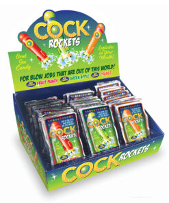 Cock Rockets Assorted Flavor Display
