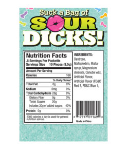 Alternative view of Suck a Bag of Sour Dicks 25-Piece Bag