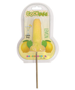Cocktails 3D Lollipops Lemon