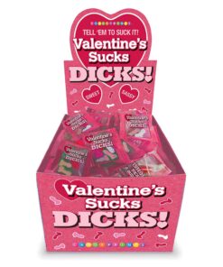 Valentine's Sucks Dicks 100-Pack Display