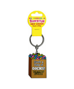 Super Fun Key Chain Suck A Bag
