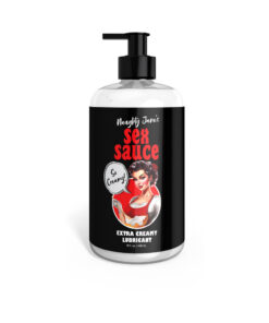 Naughty Jane's Sex Sauce Extra Creamy Lubricant 16 oz