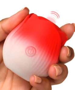 Bloomgasm Pulsing Petals Throbbing Rose Stimulator Red