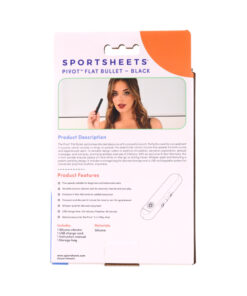 Alternative view of SS Pivot Flat Bullet Black