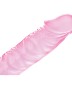 Alternative view of A&E Pink Jelly Slim Dildo