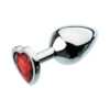 A&E Red Hearts Gem Anal Plug Medium
