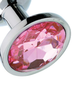 Alternative view of A&E Pink Gem Anal Plug Set