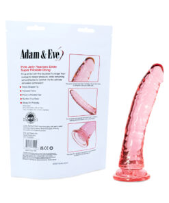 Alternative view of A&E Pink Jelly Realistic Dildo