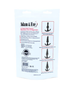 Alternative view of A&E 4-Piece Anal Plug Kit BAG