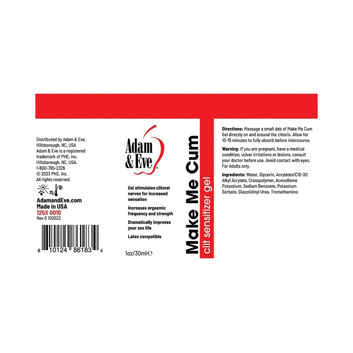 A&E Make Me Cum Clit Sensitizer Gel 1oz - Image 2