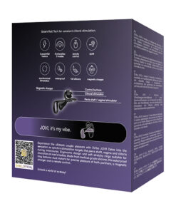 Alternative view of Snail Vibe SVibe Jovi Couples Ring Black